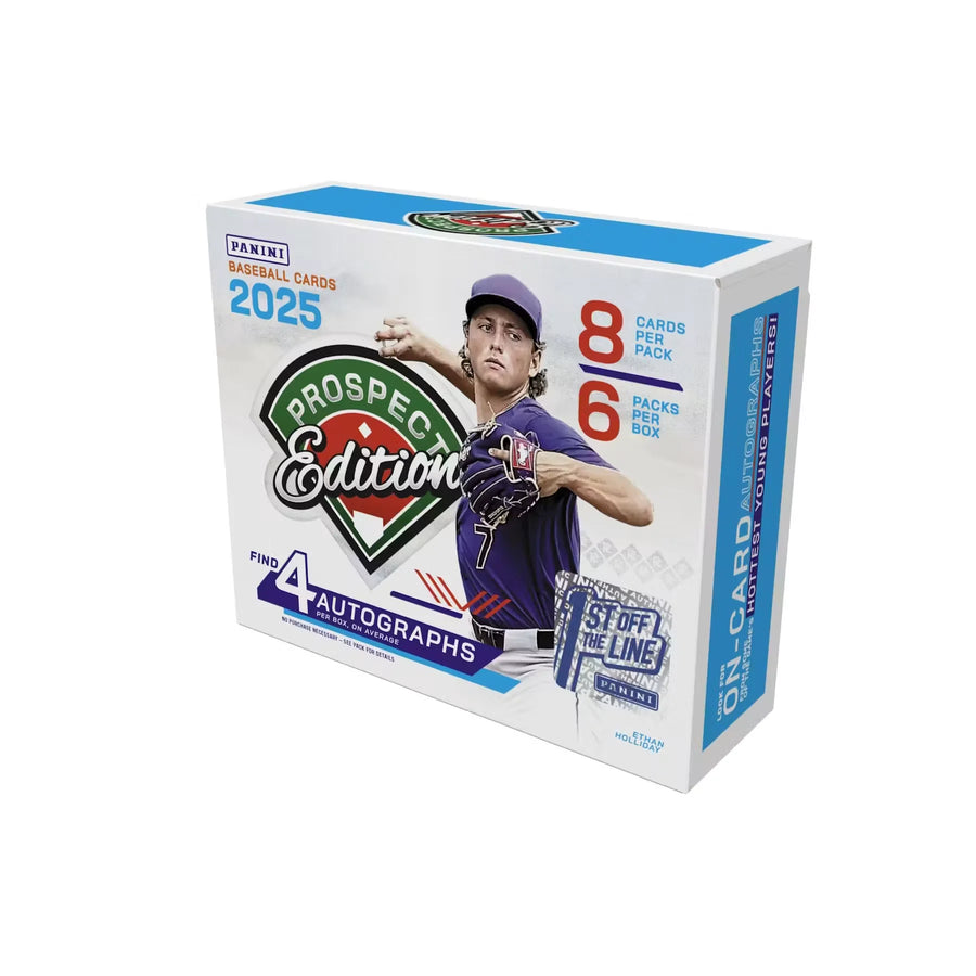 2025 Panini Prospect Edition Baseball FOTL Hobby Box | First Off The Line | P6135957