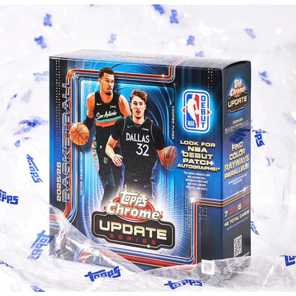 2025-26 Topps Chrome Update Series Basketball Mega Box | No Shrink Wrap | P6136279