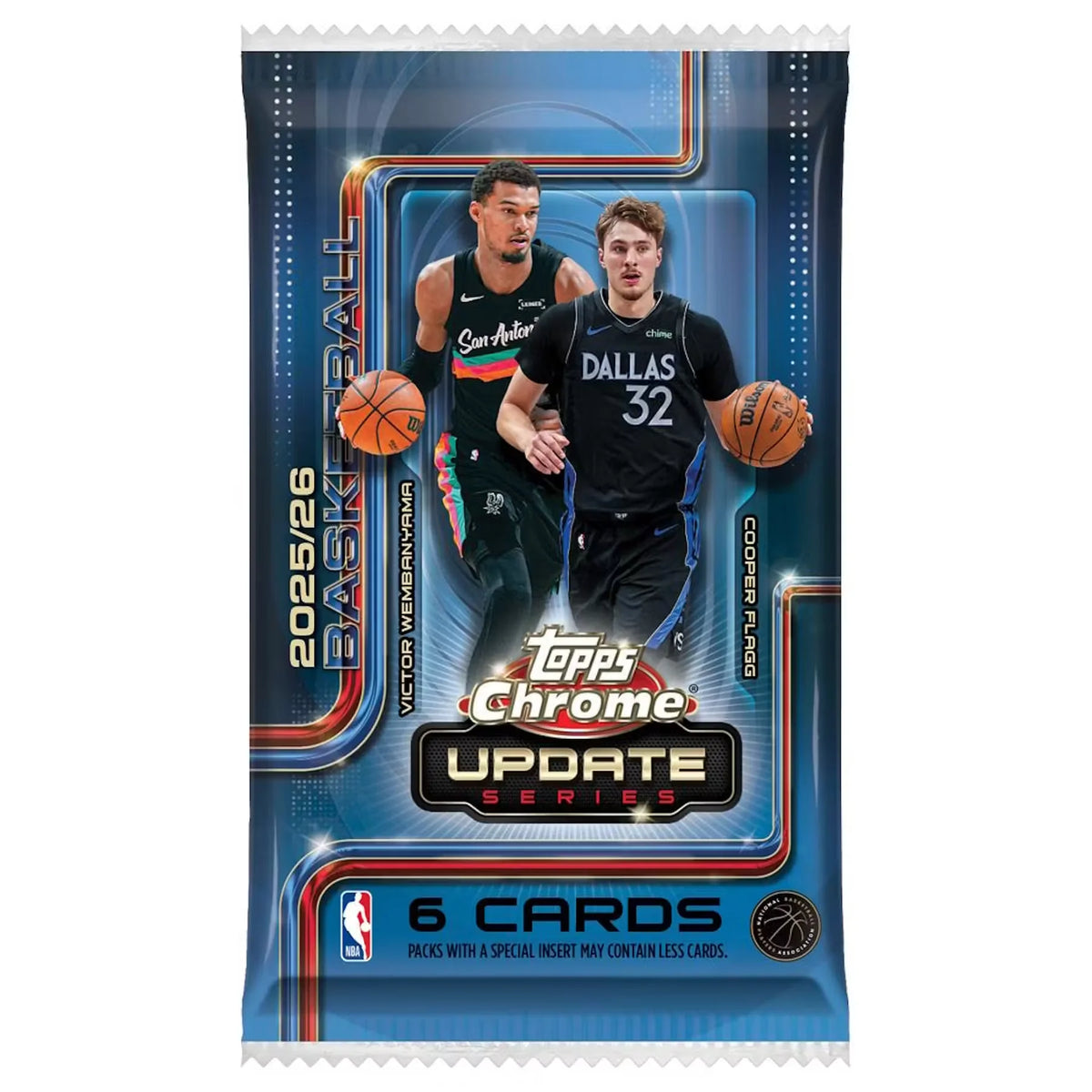 2025-26 Topps Chrome Update Series Basketball Mega Box | No Shrink Wrap | P6136279