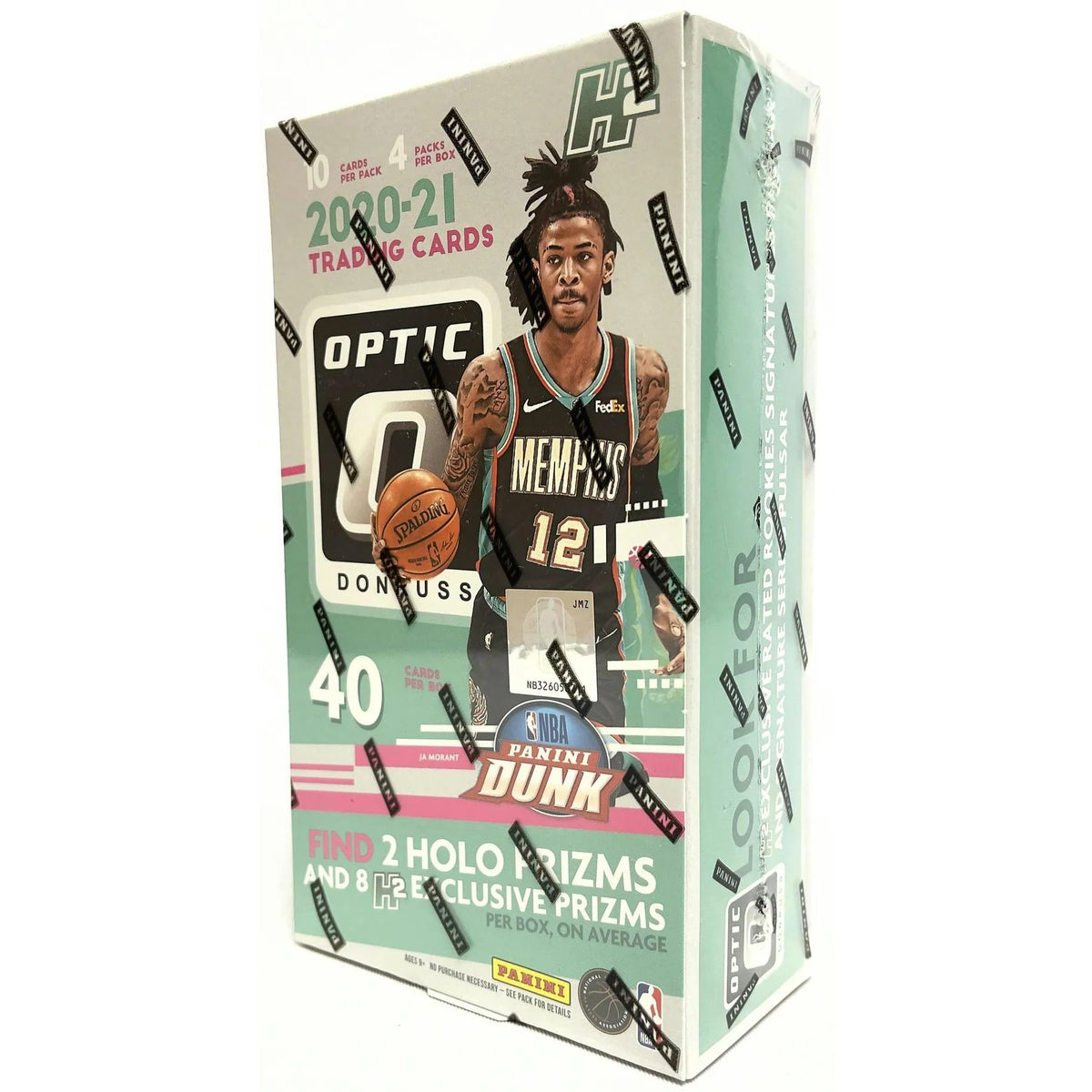 2020-21 Panini Donruss Optic Basketball H2 Hobby Hybrid Box - D | P6136384