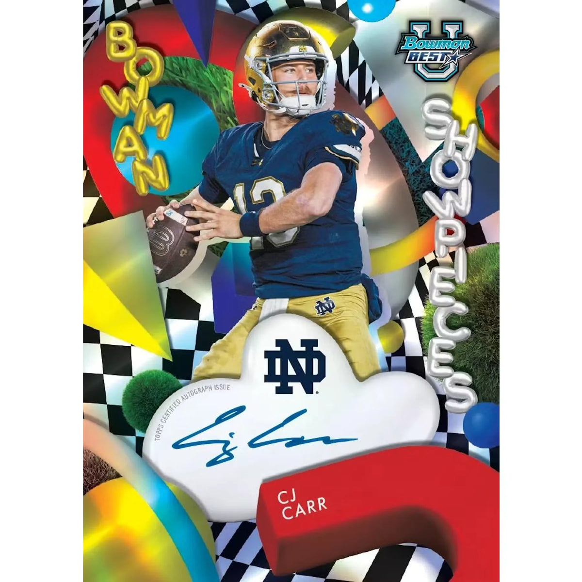 2026 Bowman University Best Football Hobby Box | Presell (Ships Sealed Only) | P6571965