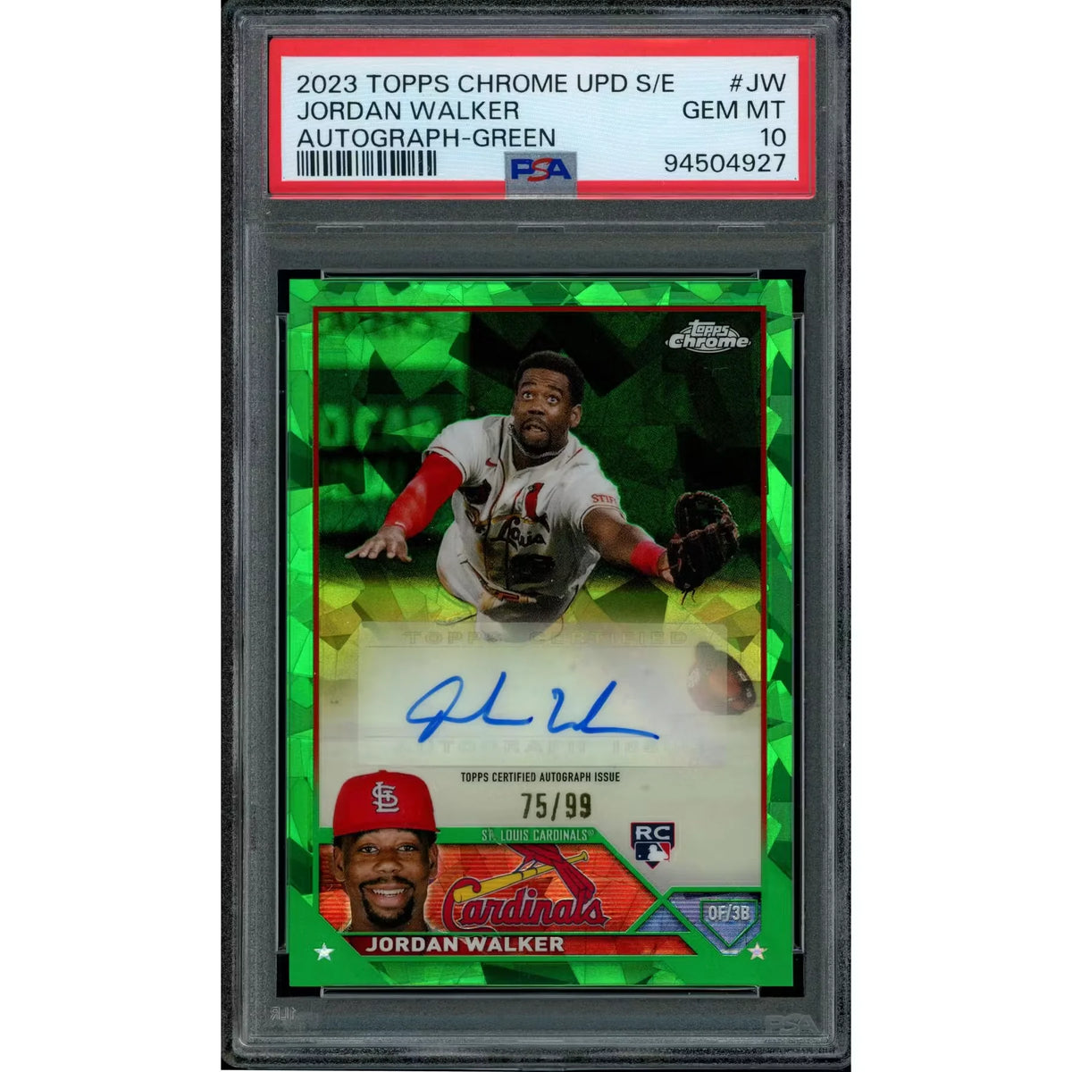 2026 Hit Parade Baseball Rookie Card Series 5 Hobby Box | Hand-Numbered | P6572049