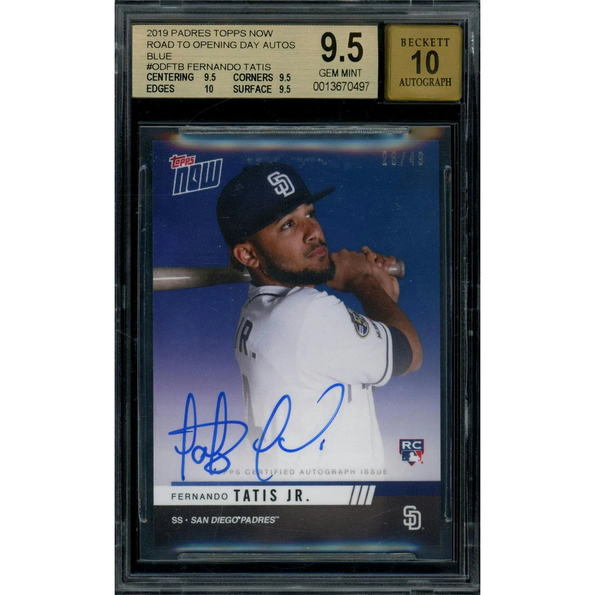 2026 Hit Parade Baseball Rookie Card Series 5 Hobby Box | Hand-Numbered | P6572049