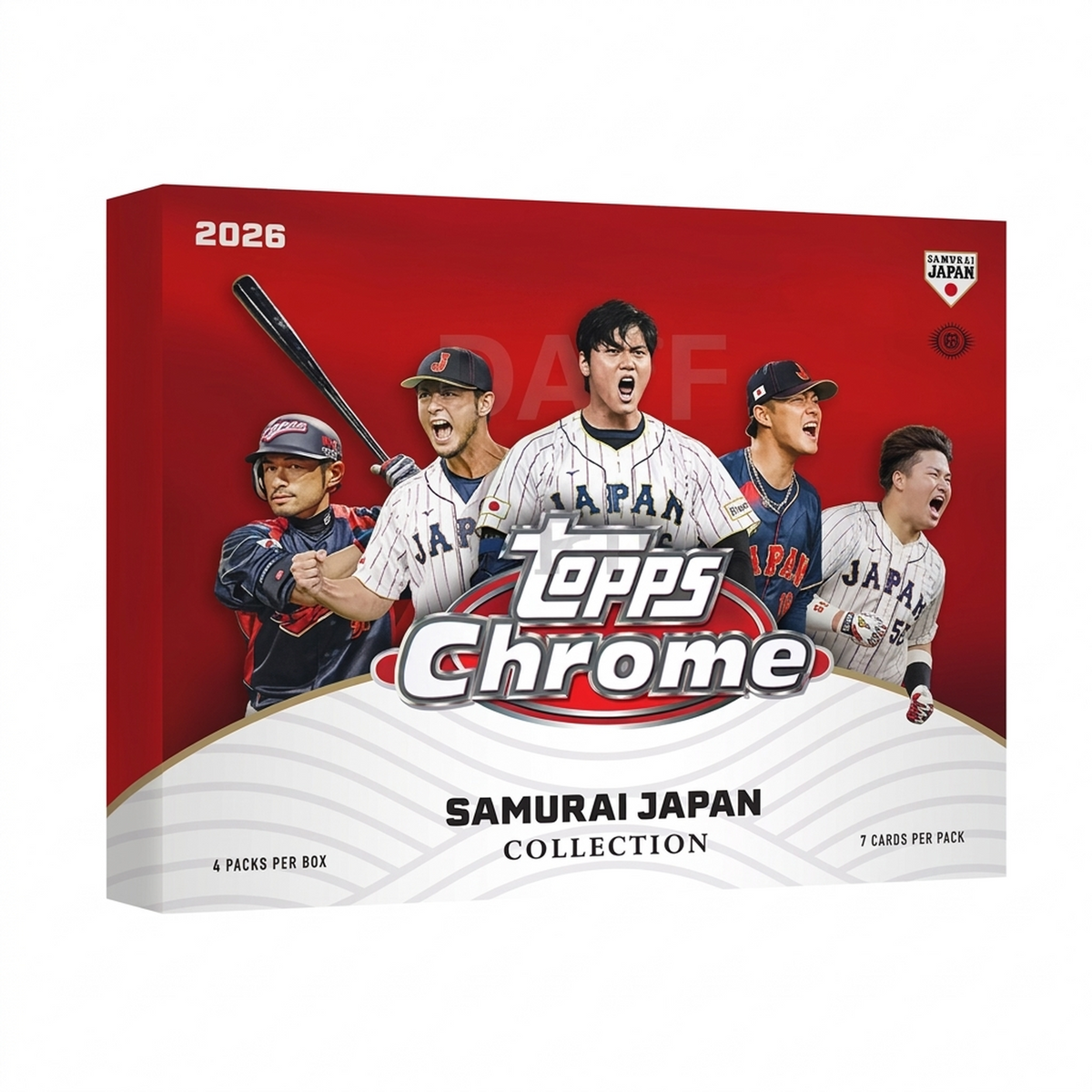2026 Topps Chrome Baseball Team Samurai Japan Collection Box | Presell | P6573618