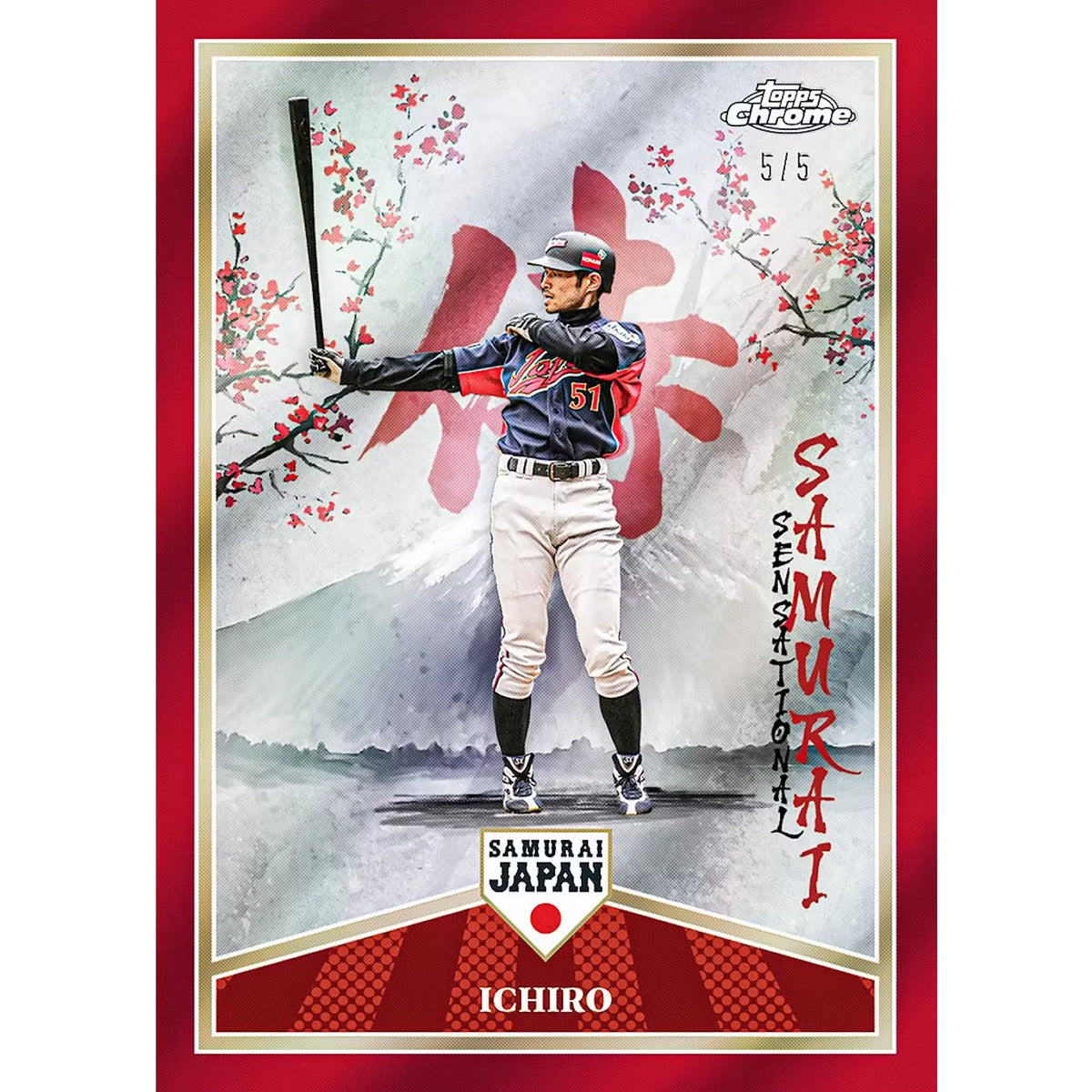 2026 Topps Chrome Baseball Team Samurai Japan Collection Box | Presell | P6573618