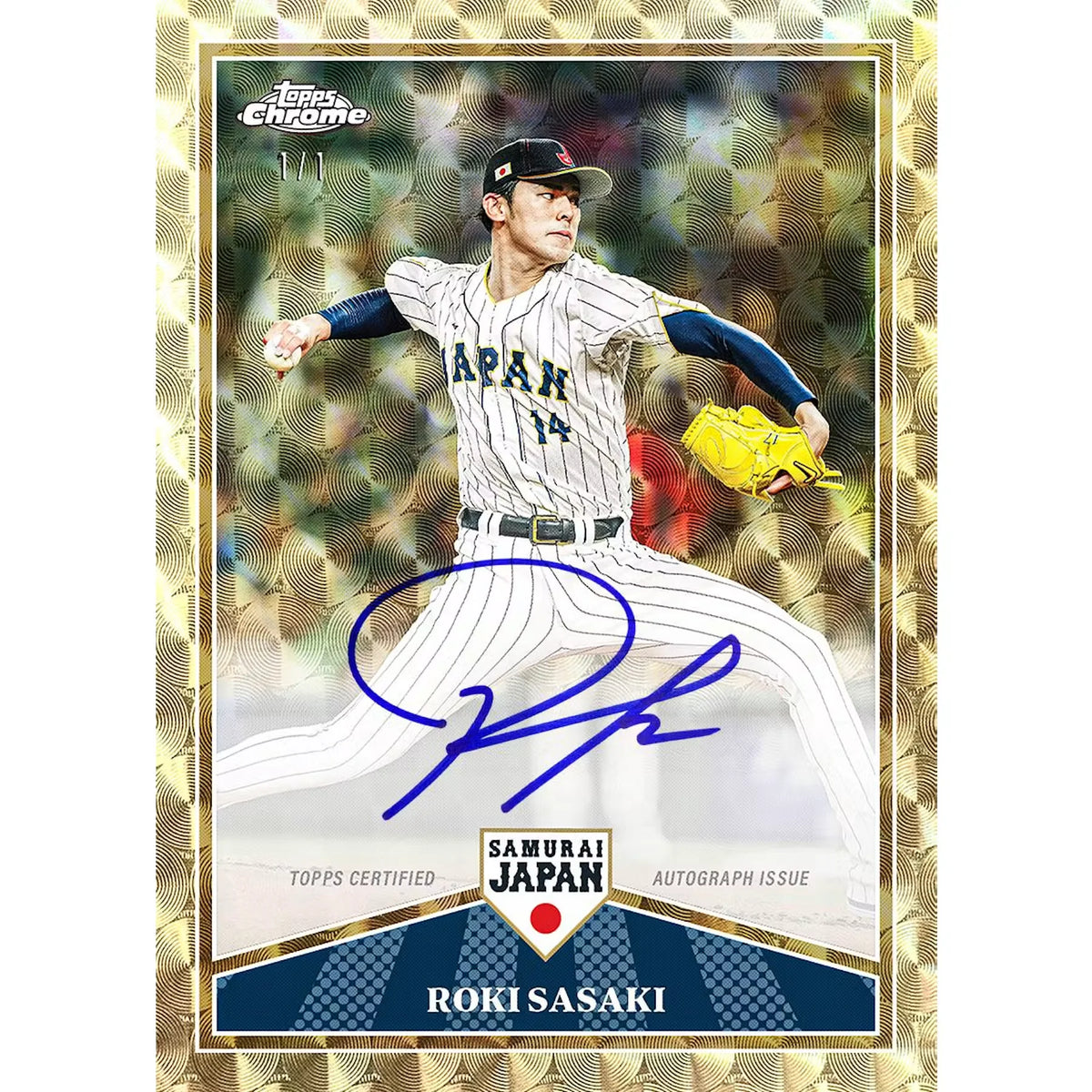 2026 Topps Chrome Baseball Team Samurai Japan Collection Box | Presell | P6573618