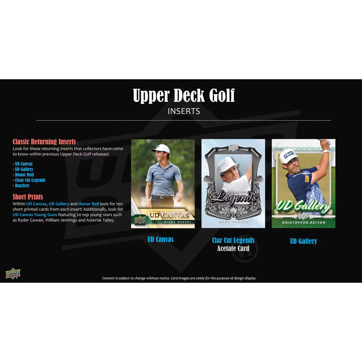 2027 Upper Deck Golf Blaster Box | Young Guns Rookies (Ships Sealed Only) | P6573670