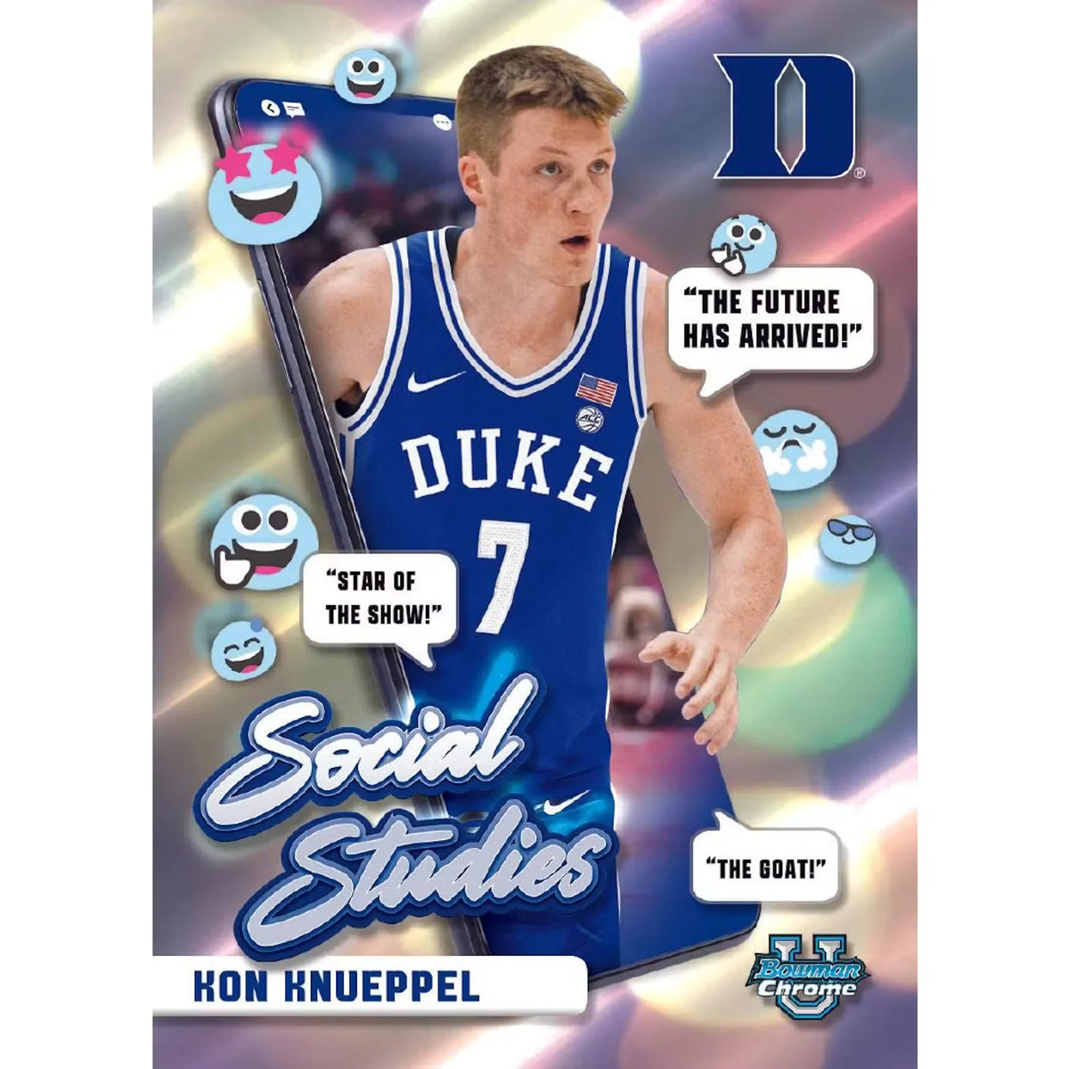 2024-25 Bowman University Chrome Basketball Hobby Box (Ships Sealed Only) - D | P6574046
