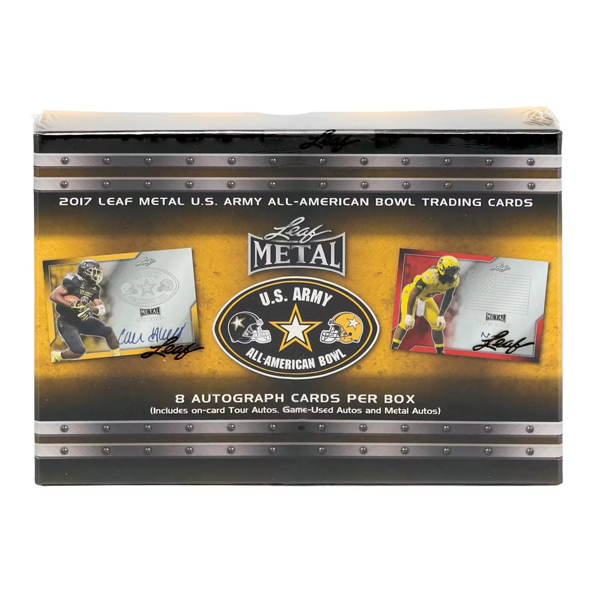 2017 Leaf Metal Army All-American Football Hobby Box (Ships Sealed Only) | P6574228