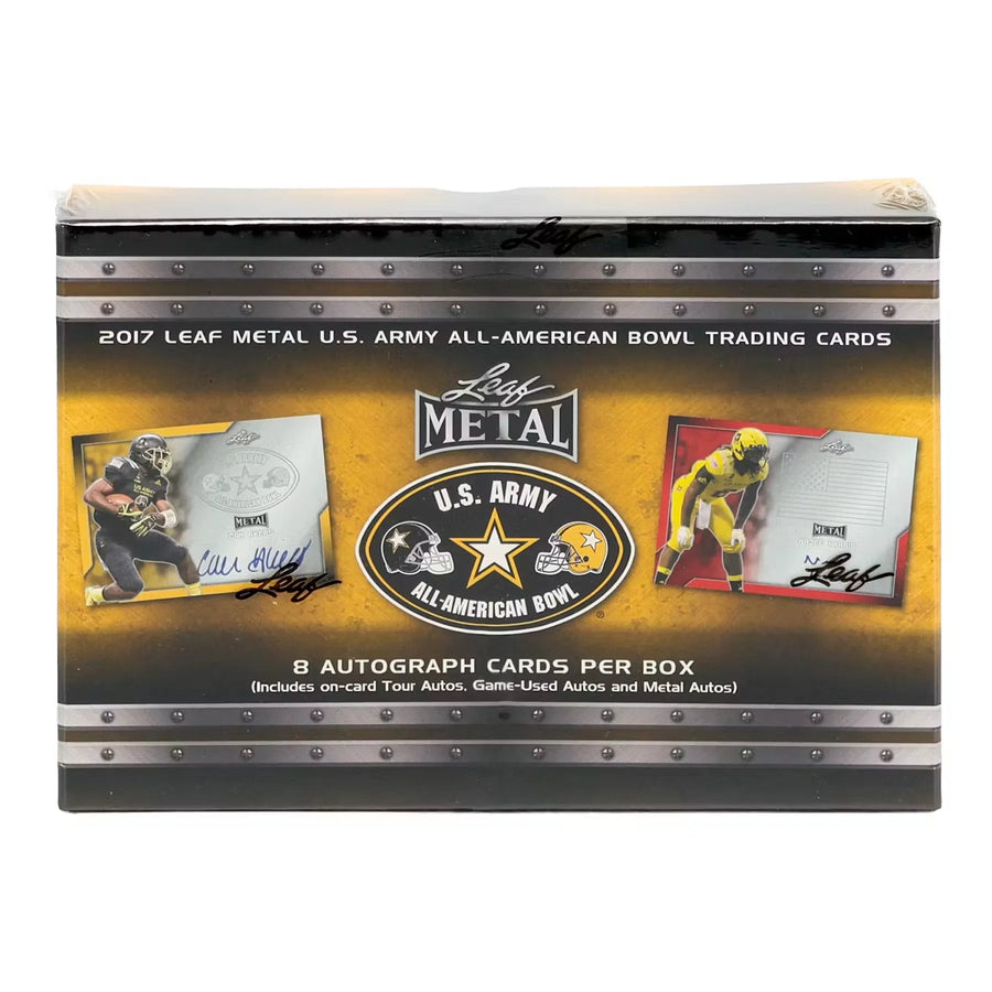 2017 Leaf Metal Army All-American Football Hobby Box (Ships Sealed Only) | P6574228