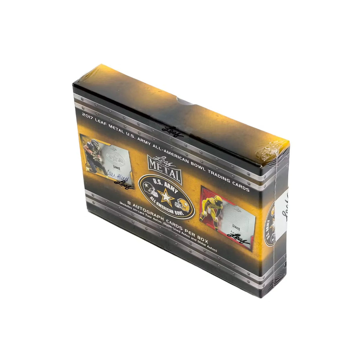 2017 Leaf Metal Army All-American Football Hobby Box (Ships Sealed Only) | P6574228