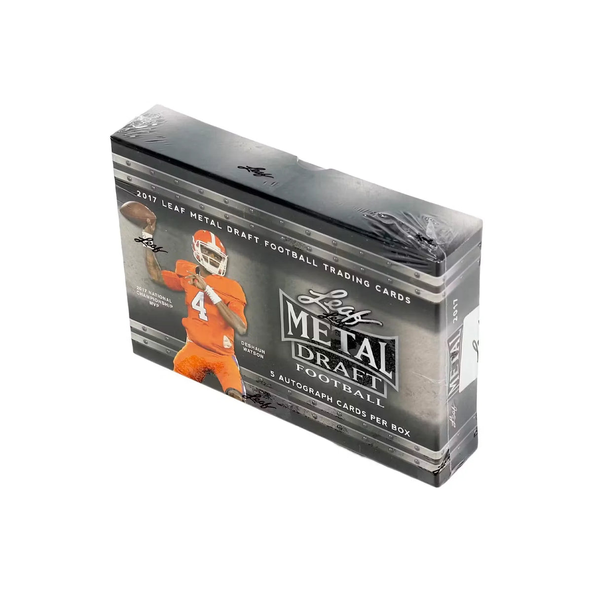 2017 Leaf Metal Draft Football Hobby Box (Ships Sealed Only) | P6574229