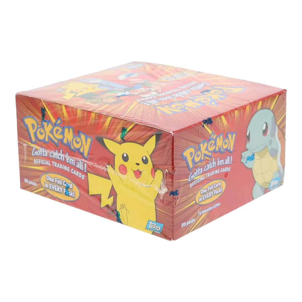 Pokemon TV Animation Series 1 Card Box 1999 Topps *056 (Ships Sealed Only) | P6576446