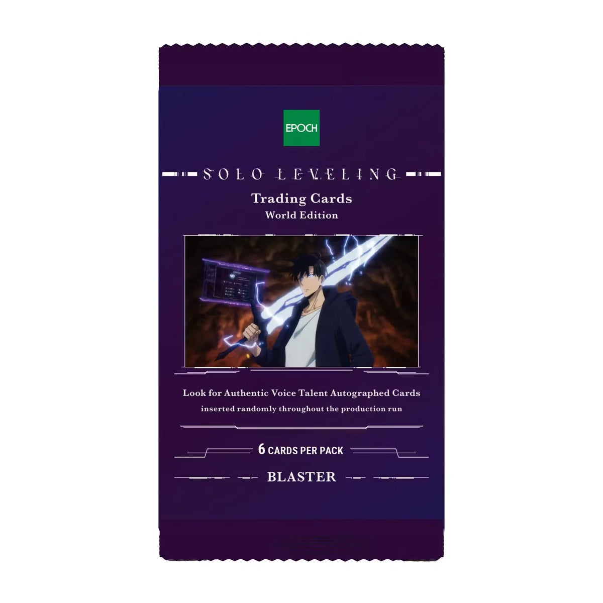 2026 Epoch Solo Leveling World Edition Blaster Box | 12 Voice Actor Autographs | P6576727