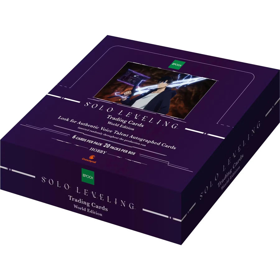 2026 Epoch Solo Leveling World Edition Hobby Box | Presell | P6576791
