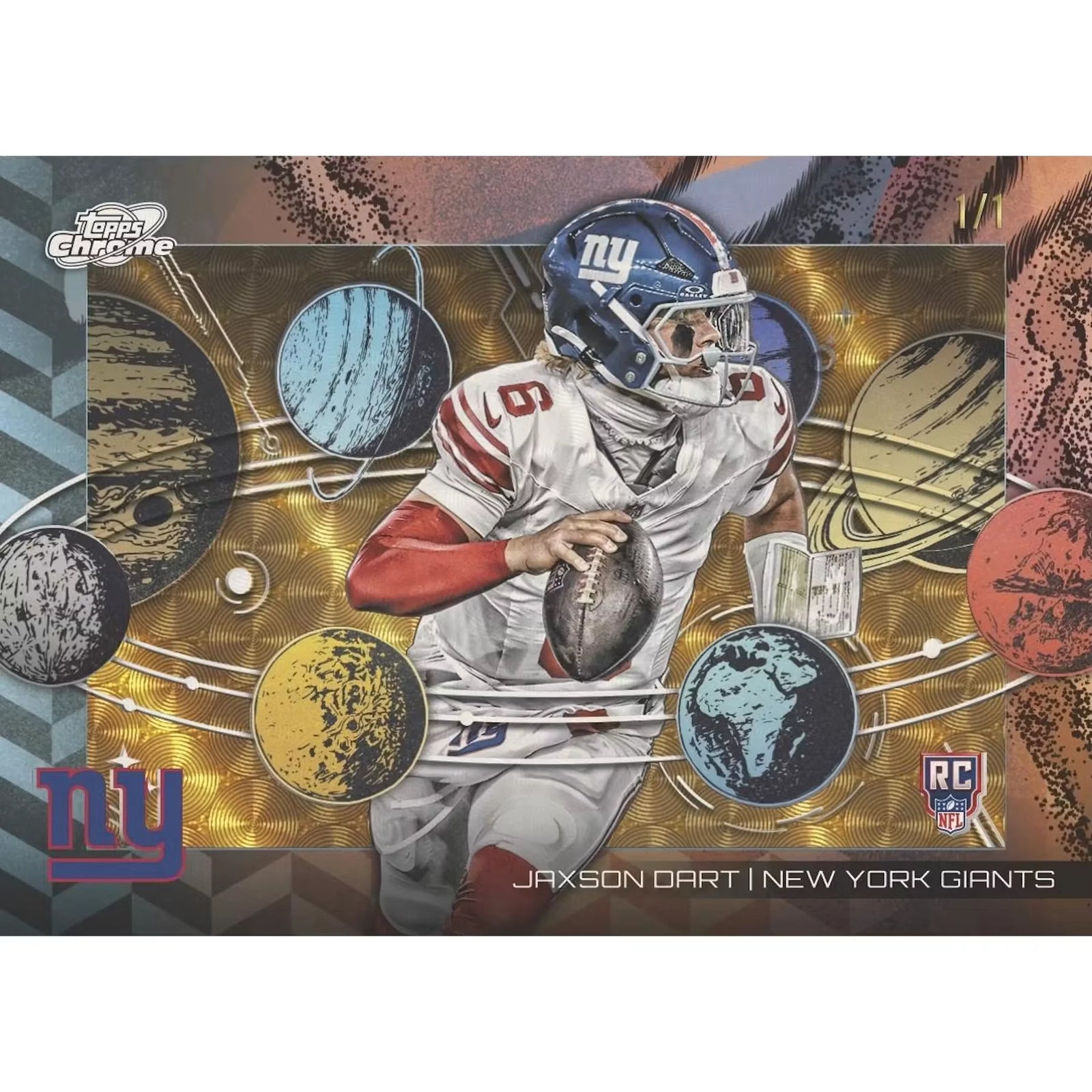 2025 Topps Cosmic Chrome Football Hobby Box | Slightly Damaged (Ships Sealed Only)