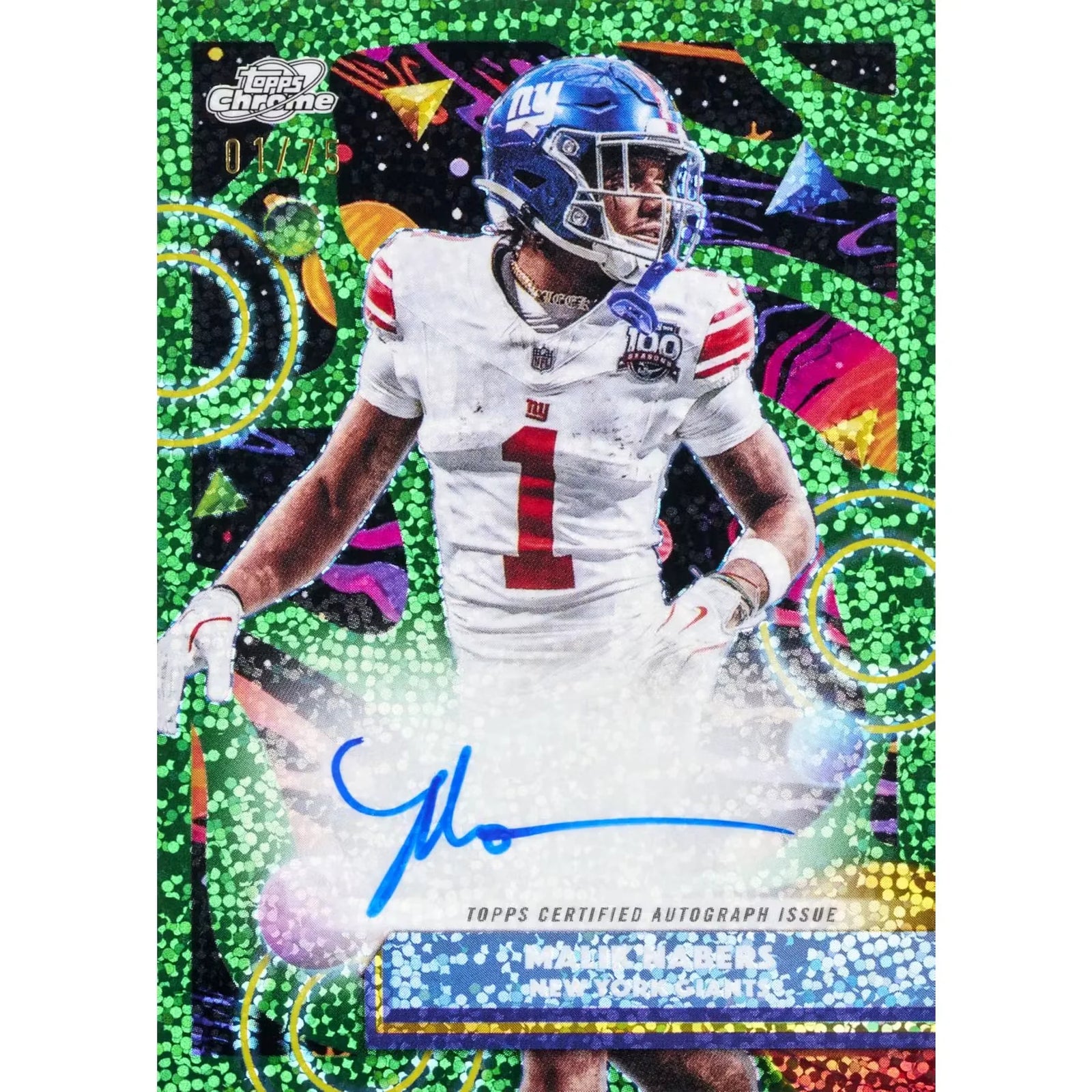 2025 Topps Cosmic Chrome Football Hobby Box | Slightly Damaged (Ships Sealed Only)