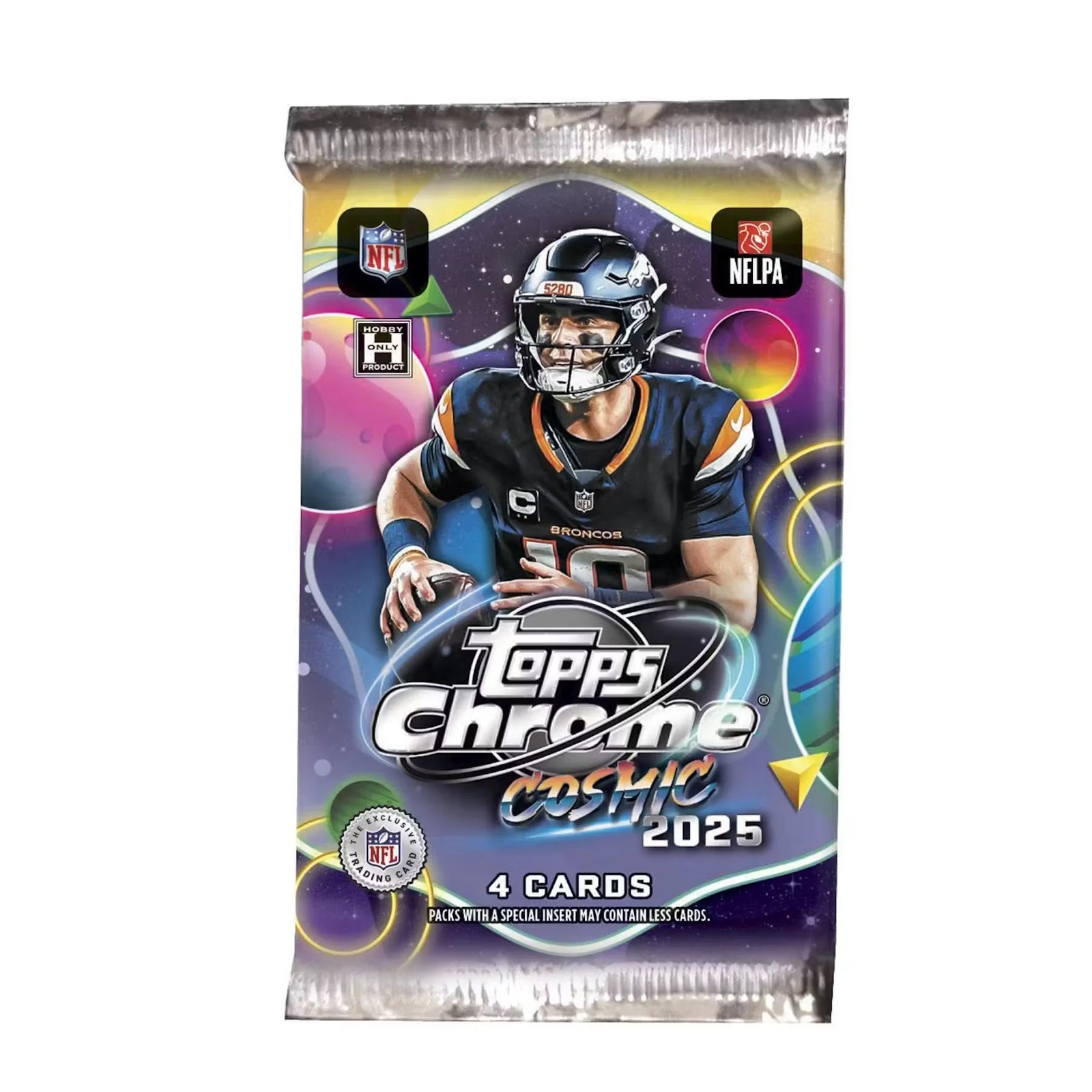 2025 Topps Cosmic Chrome Football Hobby Box | Slightly Damaged (Ships Sealed Only)