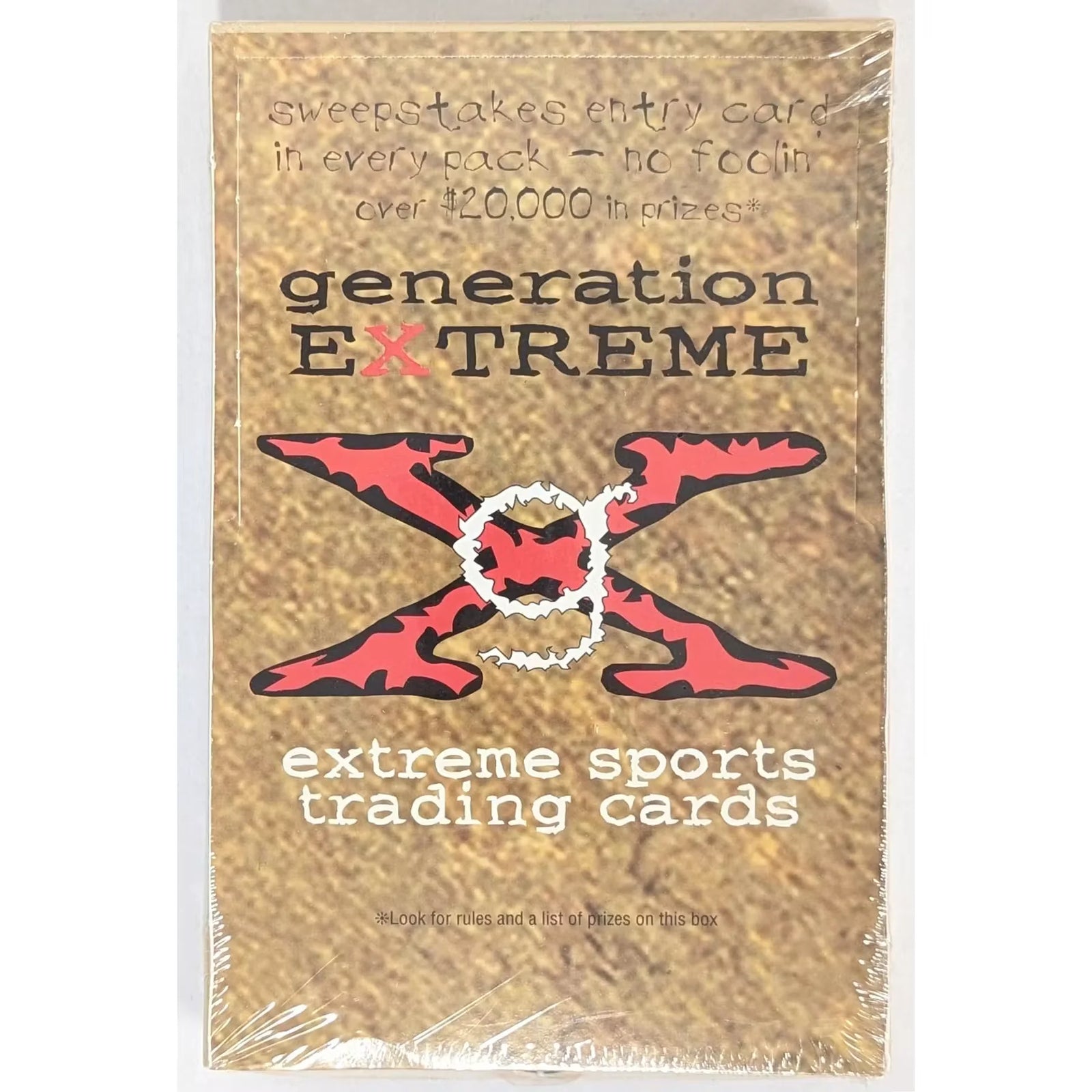 1994 Generation Extreme Sports Hobby Box 24 Packs