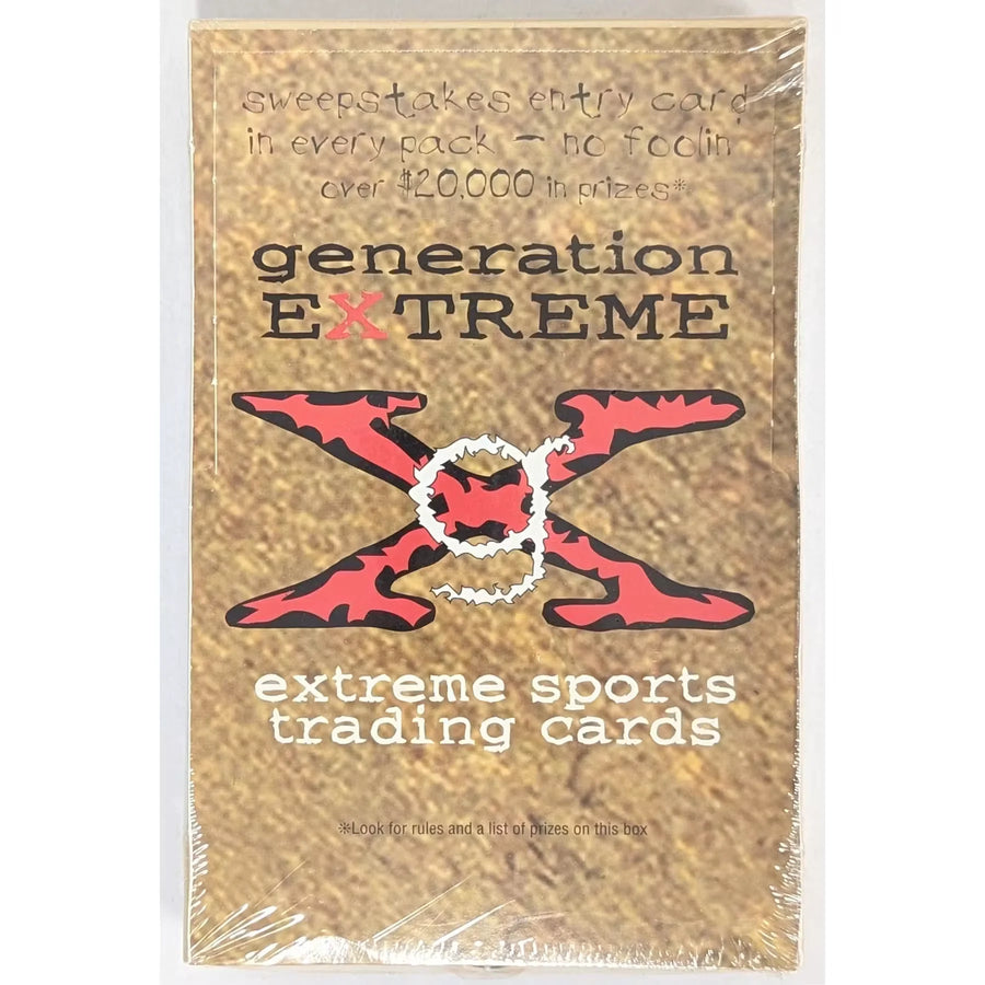 1994 Generation Extreme Sports Hobby Box 24 Packs