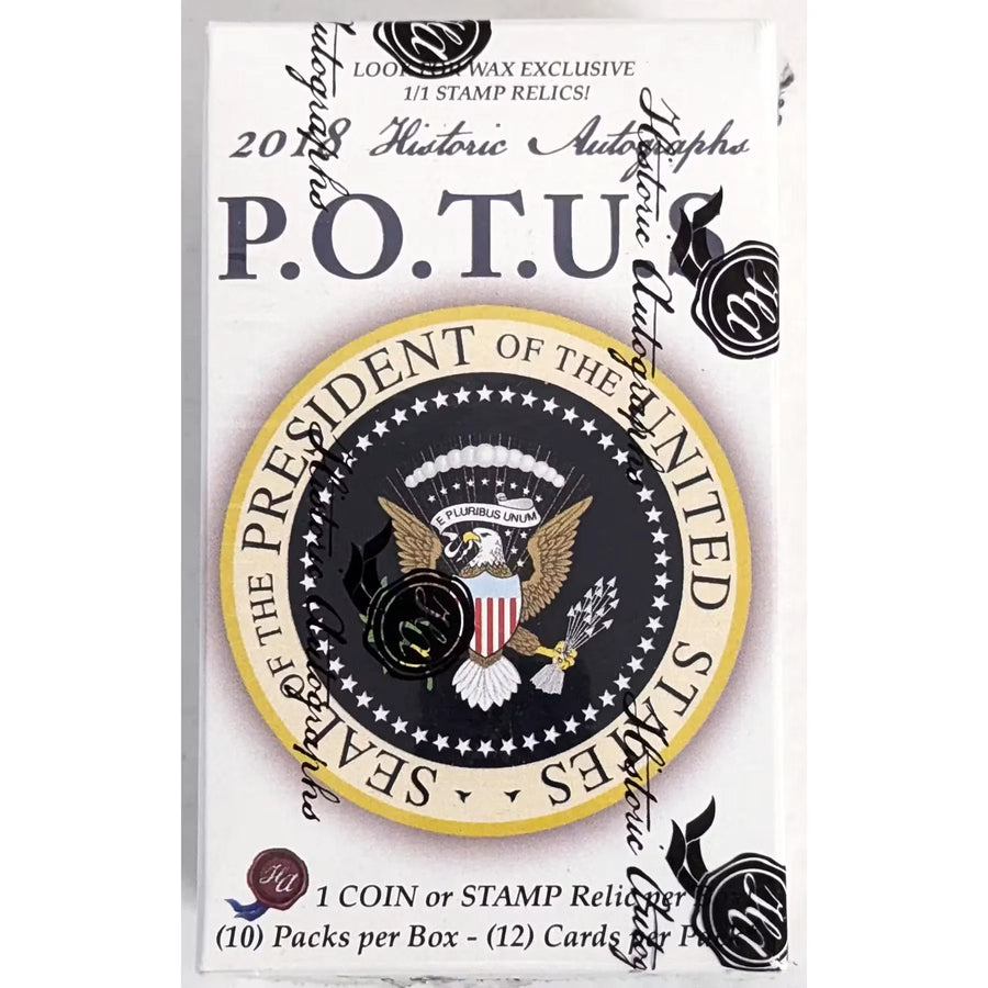 2018 Historic Autographs POTUS Hobby Box | Presidential Signatures