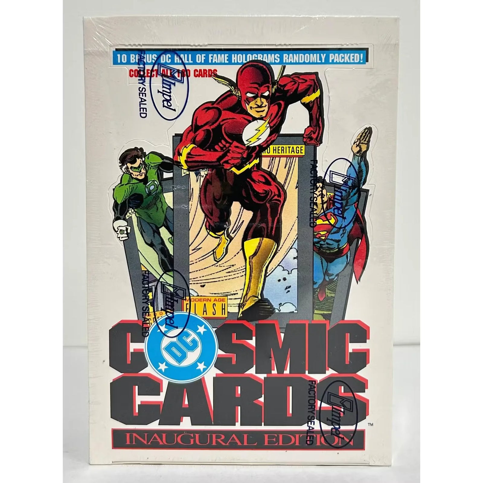 DC Cosmic Cards Hobby Box | 1991 Impel 36 Packs (Ships Sealed Only)