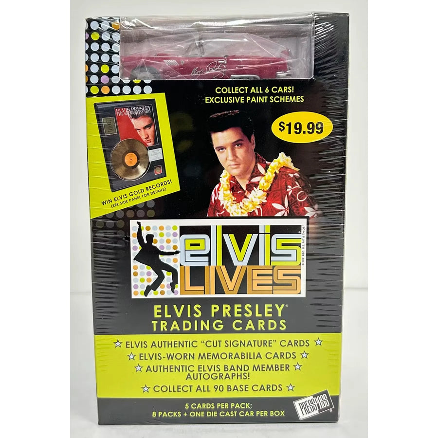 Elvis Lives Trading Cards 8-Pack Blaster Box | 2006 Press Pass (Ships Sealed Only)