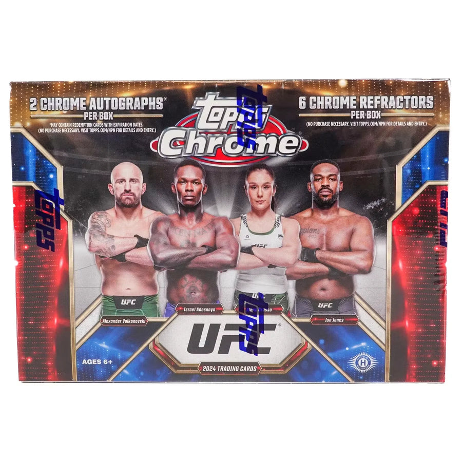 2024 Topps Chrome UFC Delight Box (Ships Sealed Only) - D