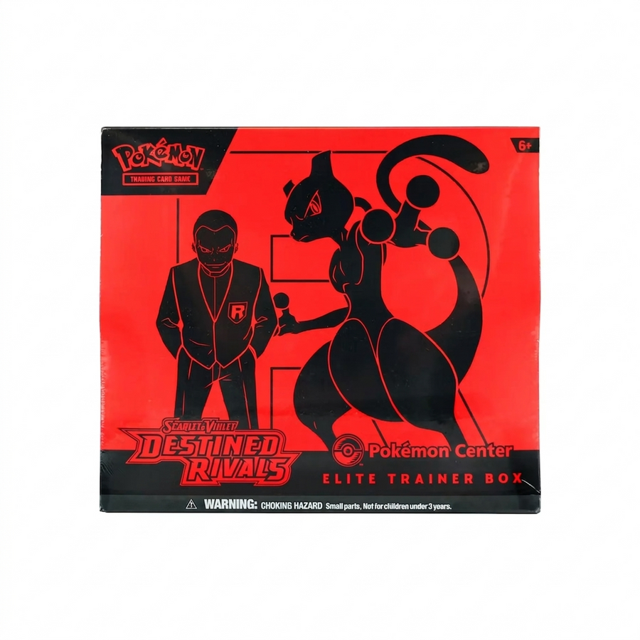 Pokemon Scarlet & Violet Destined Rivals Elite Trainer Box | Pokemon Center Exclusive (Ships Sealed Only)