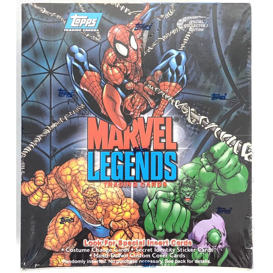Marvel Legends Trading Card Hobby Box | 2001 Topps (Ships Sealed Only)