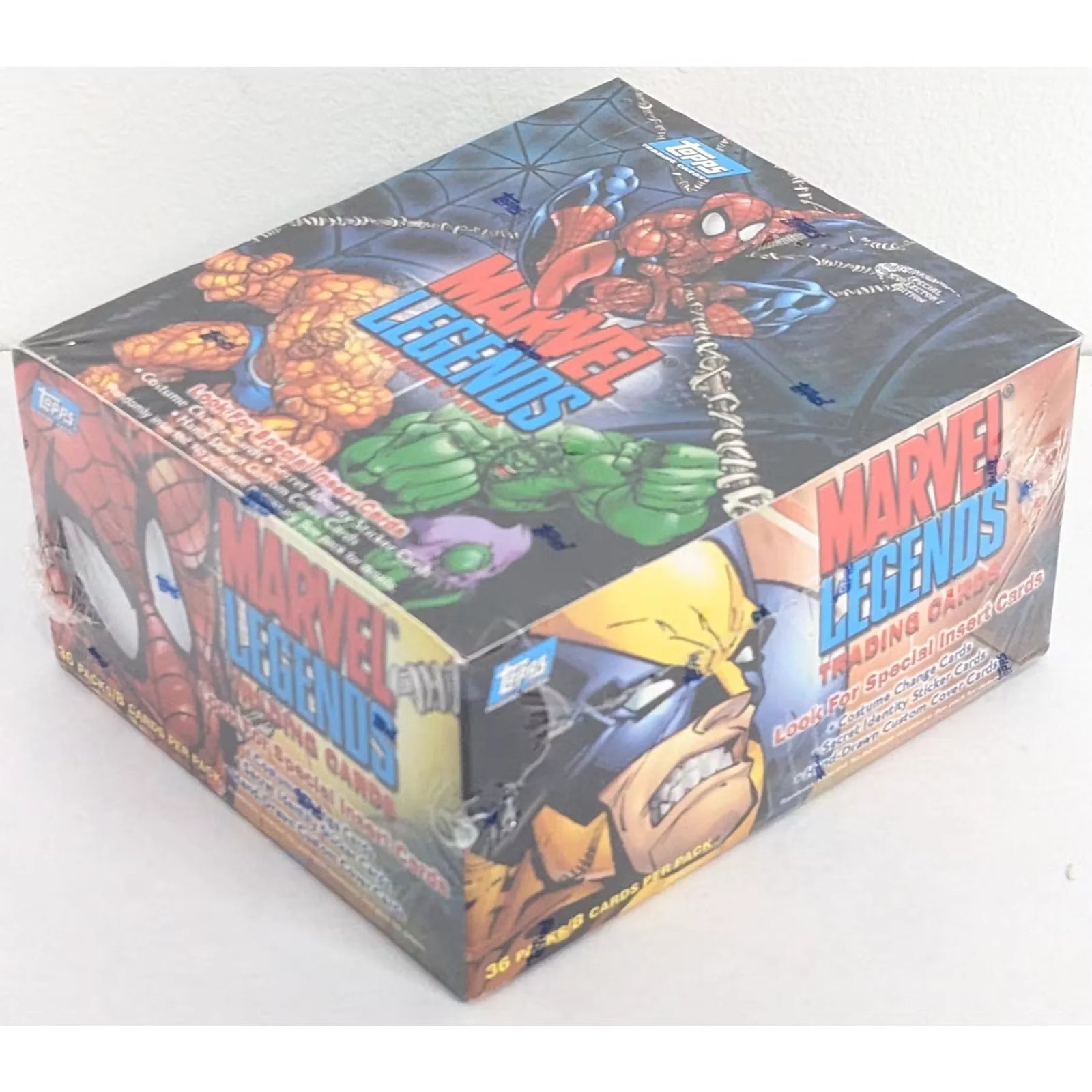 Marvel Legends Trading Card Hobby Box | 2001 Topps (Ships Sealed Only)