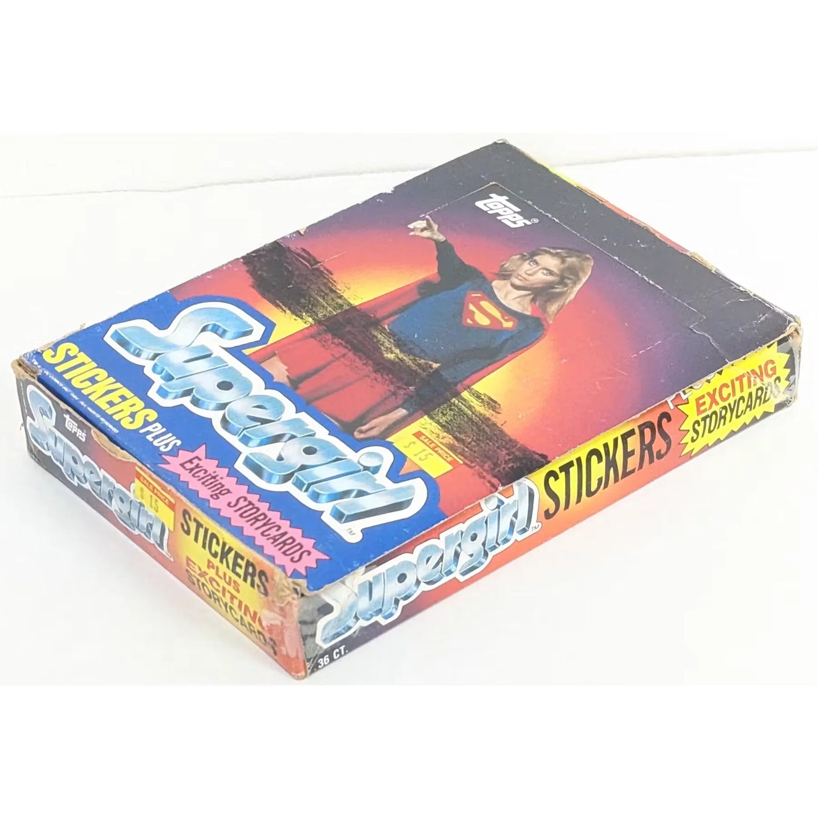1984 Topps Supergirl Wax Box | X-Out (Ships Sealed Only)