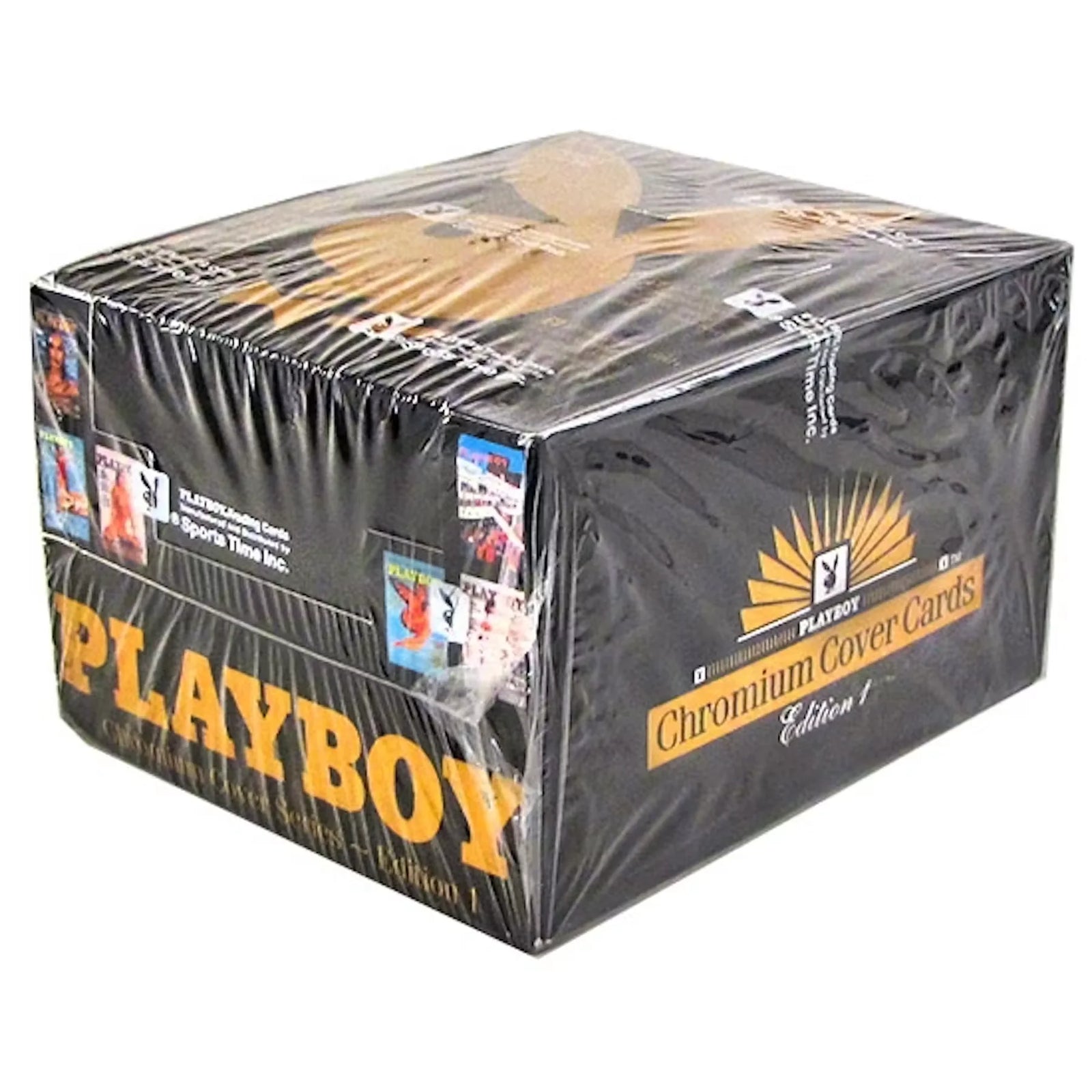 Playboy 1st Edition Chromium Cover Series Box | 1995 Sports Time (Ships Sealed Only)