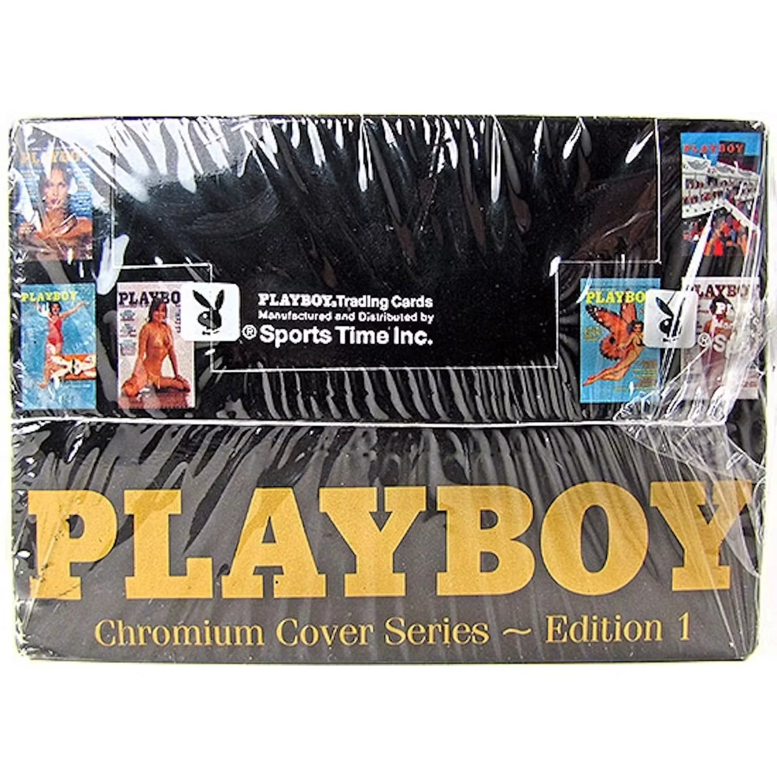 Playboy 1st Edition Chromium Cover Series Box | 1995 Sports Time (Ships Sealed Only)