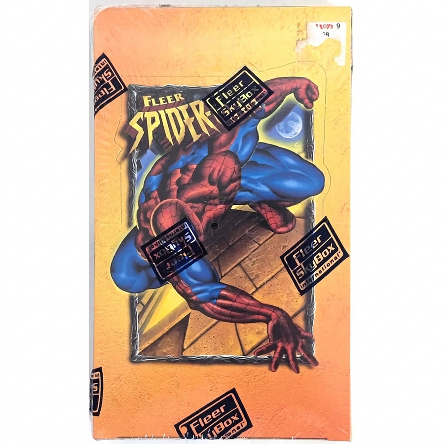 1997 Fleer Skybox Spider-Man Trading Card Box | 49 Cards