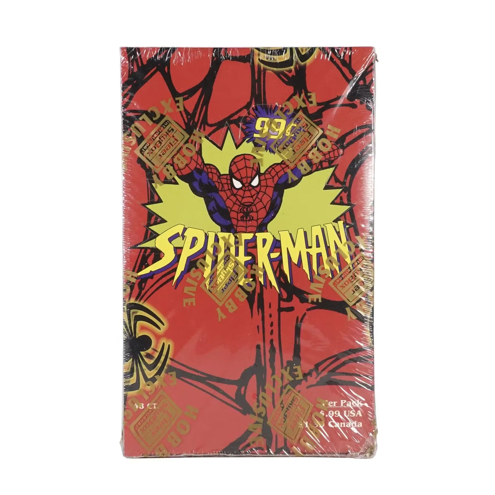 1997 Fleer Skybox Spider-Man Wax Box | 48 Packs