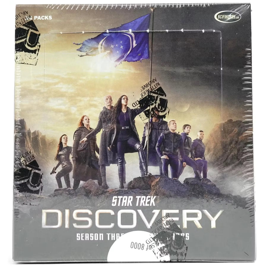 Star Trek Discovery Season Three Trading Cards Hobby Box | 2022 Rittenhouse (Ships Sealed Only)