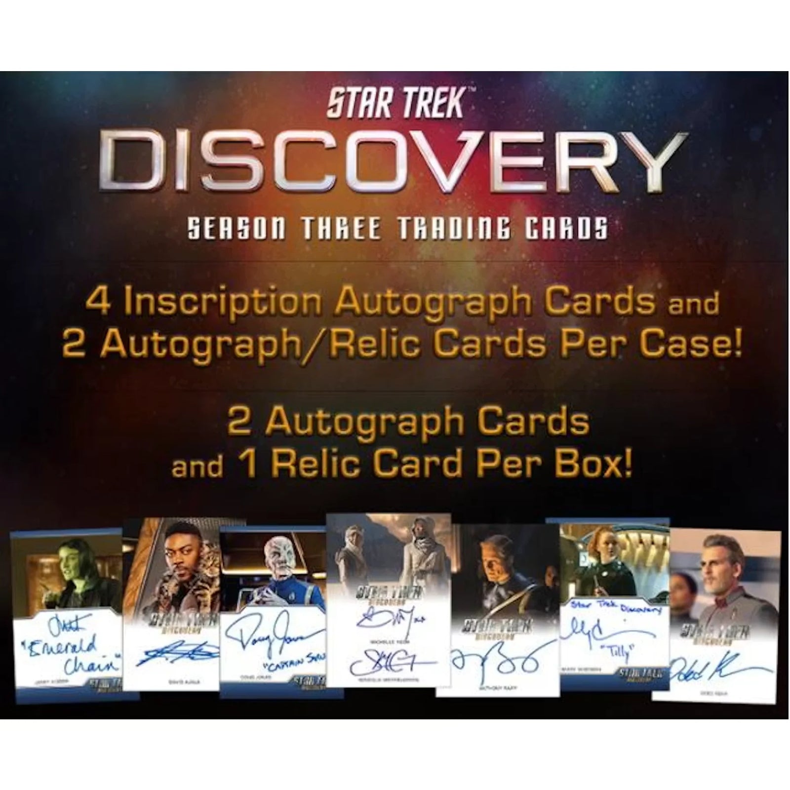 Star Trek Discovery Season Three Trading Cards Hobby Box | 2022 Rittenhouse (Ships Sealed Only)