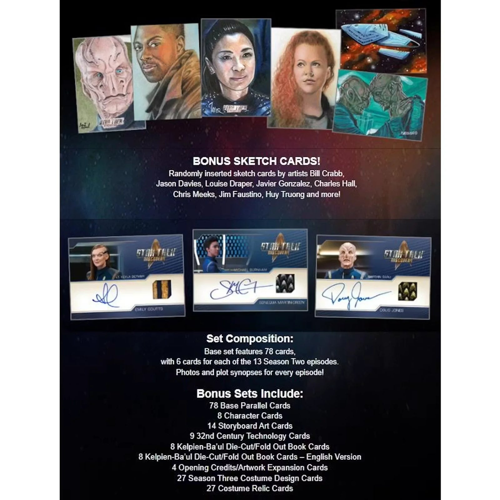 Star Trek Discovery Season Three Trading Cards Hobby Box | 2022 Rittenhouse (Ships Sealed Only)
