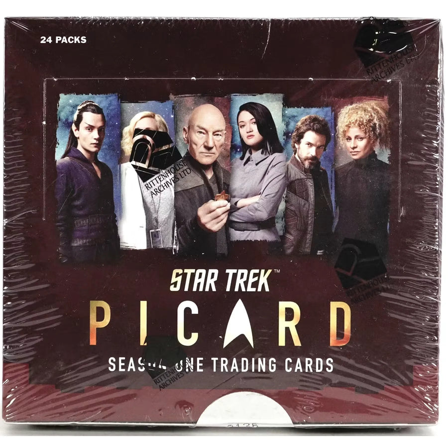 Star Trek Picard Season One Trading Cards Box | 2021 Rittenhouse (Ships Sealed Only)