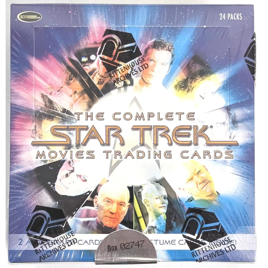 Star Trek The Complete Movie Trading Cards Box | 2007 Rittenhouse (Ships Sealed Only)