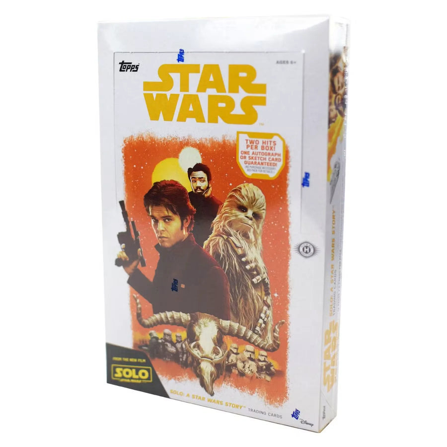 2018 Topps Solo: A Star Wars Story Hobby Box | Autographs & Sketch Cards (Ships Sealed Only)
