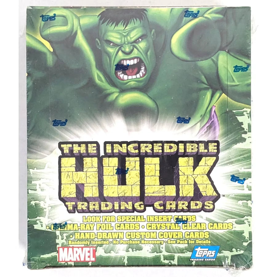 The Incredible Hulk 2003 Topps Hobby Box | 24 Packs (Ships Sealed Only)