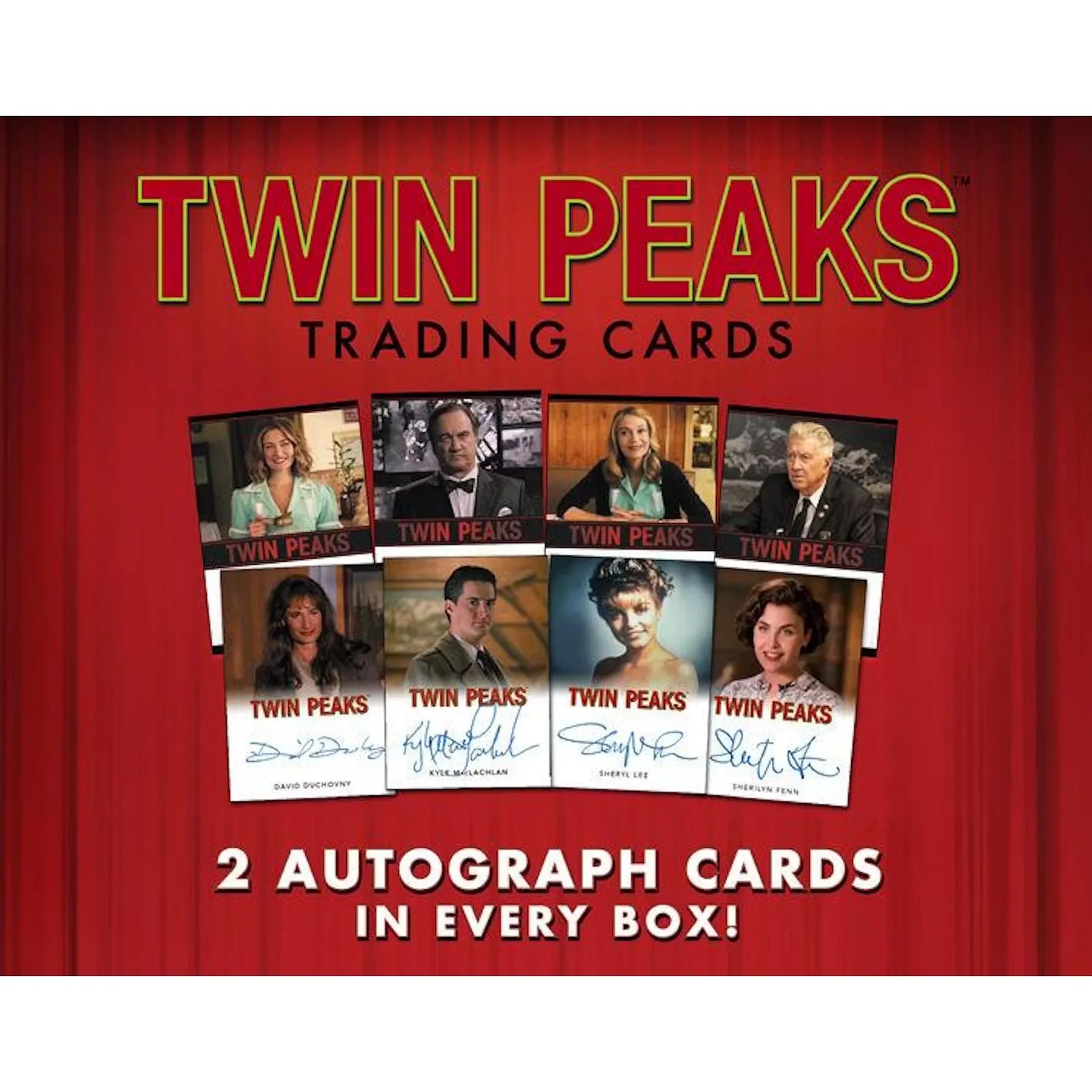 2018 Rittenhouse Twin Peaks Trading Cards Box | Two Autographs Per Box (Ships Sealed Only)