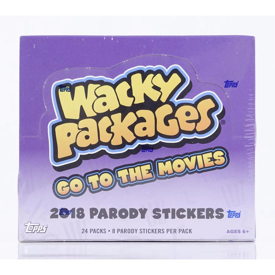 2018 Topps Wacky Packages Go to the Movies Hobby Box (Ships Sealed Only)
