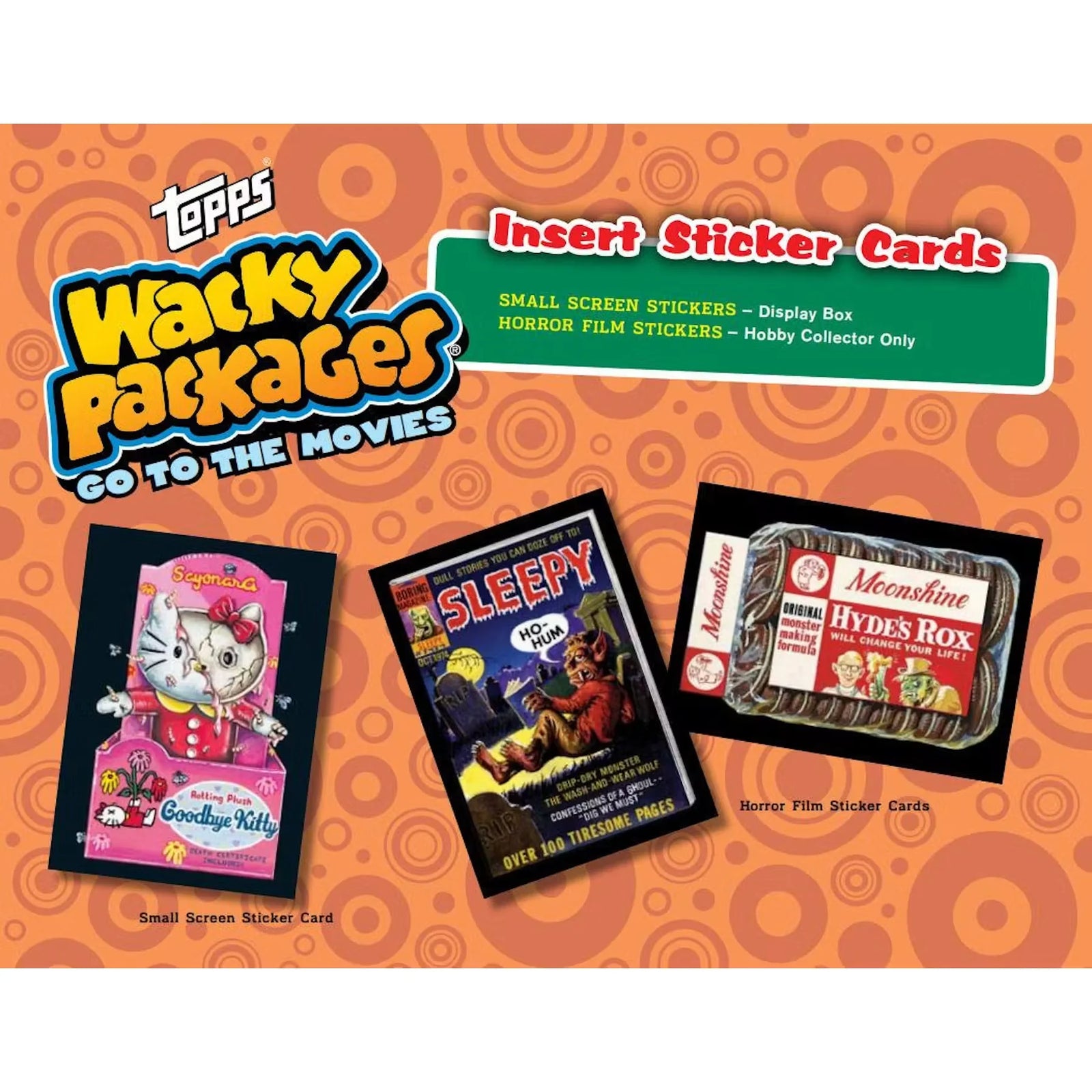 2018 Topps Wacky Packages Go to the Movies Hobby Box (Ships Sealed Only)