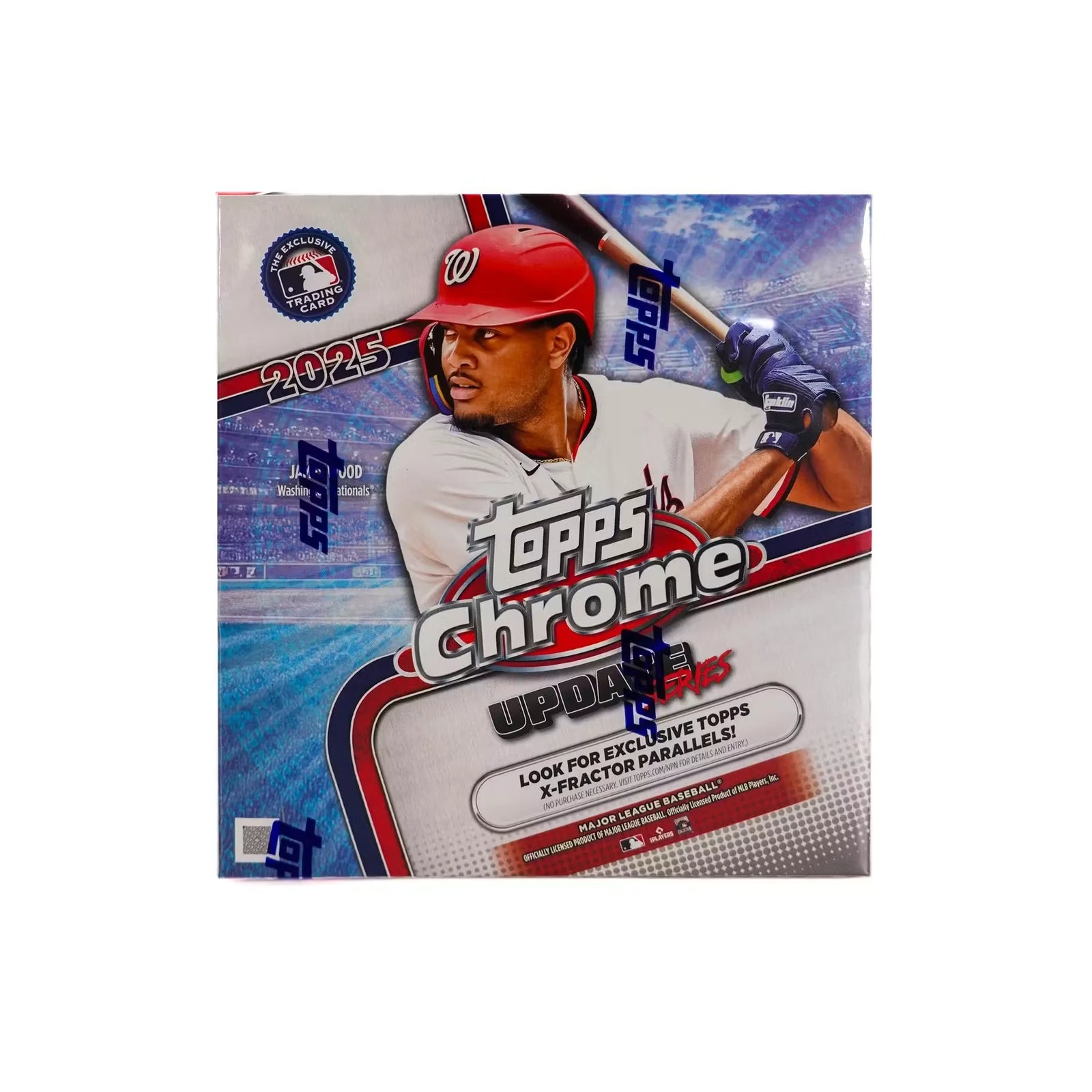 2025 Topps Chrome Update Series Baseball Mega Box (Ships Sealed Only) - D