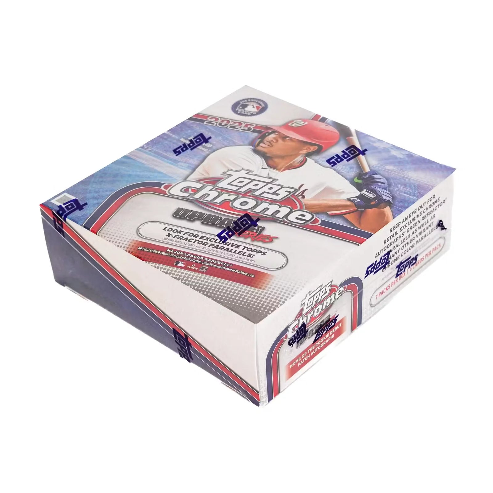 2025 Topps Chrome Update Series Baseball Mega Box (Ships Sealed Only) - D