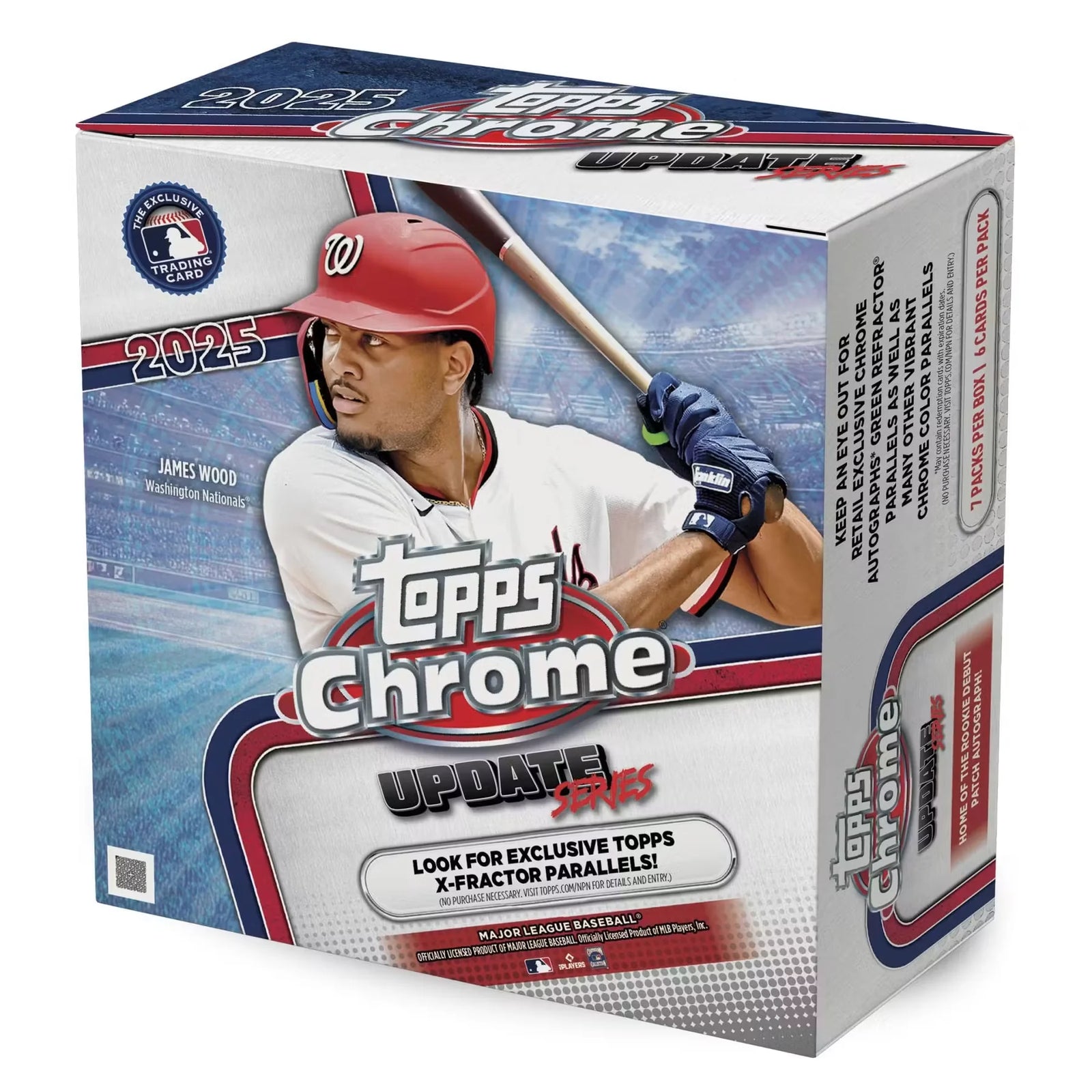 2025 Topps Chrome Update Series Baseball Mega Box (Ships Sealed Only) - D