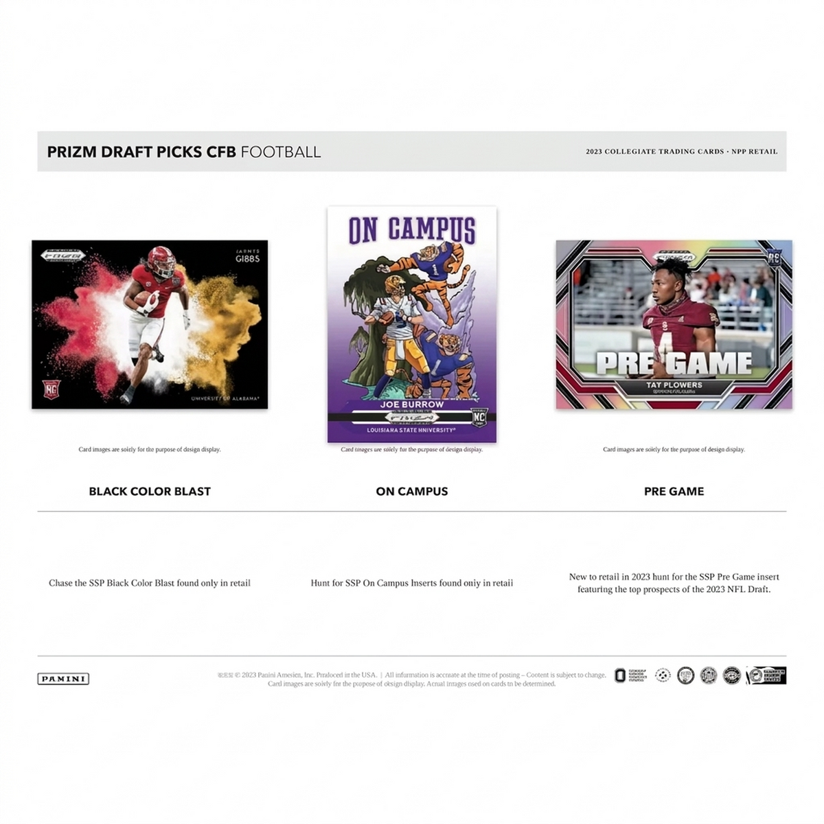 2023 Panini Prizm Draft Picks Football Blaster Box | Retail Exclusive | P6696373